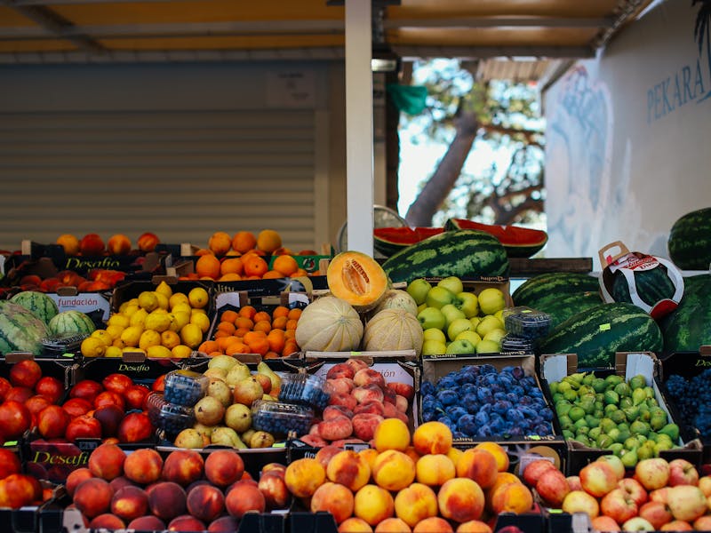 portaprecios frutería